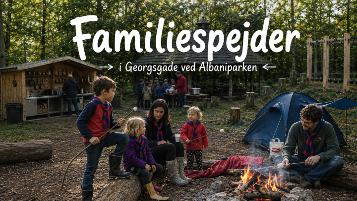 Familiespejd hver 1. søndag i måneden - tag hele familien med!
